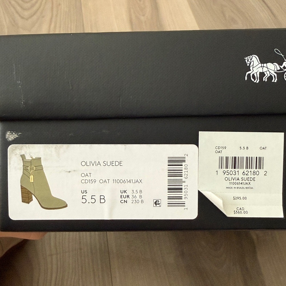 Coach Olivia Suede Boots - Picture 9 of 9